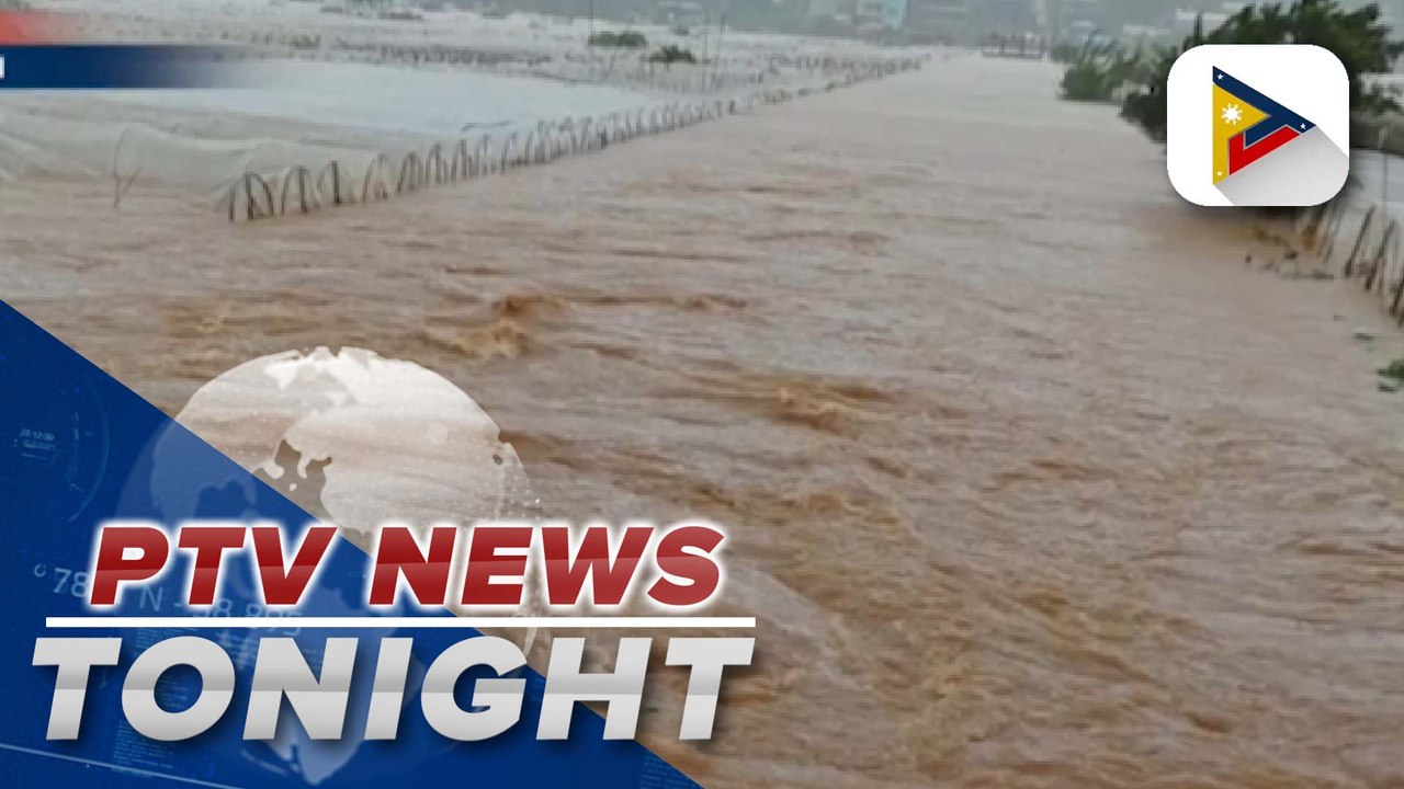 Typhoon #EgayPH floods farms in northern Luzon