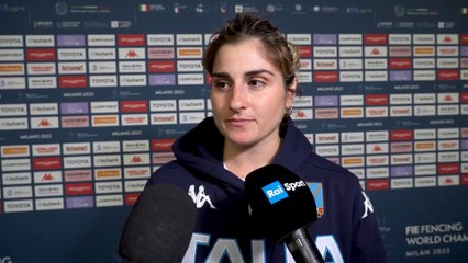 Mondiali scherma, Criscio "Devo diventare ancora più forte"