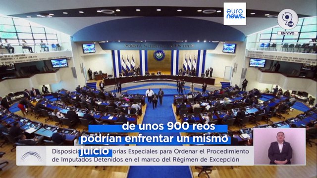 El Salvador | El Congreso aprueba juicios colectivos para presuntos pandilleros