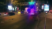 Kadıköy'de makas atarak ilerleyen araç motosiklete çarptı: 1 ölü