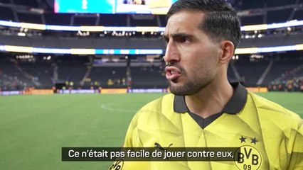 Dortmund - Can heureux après la victoire contre Manchester United