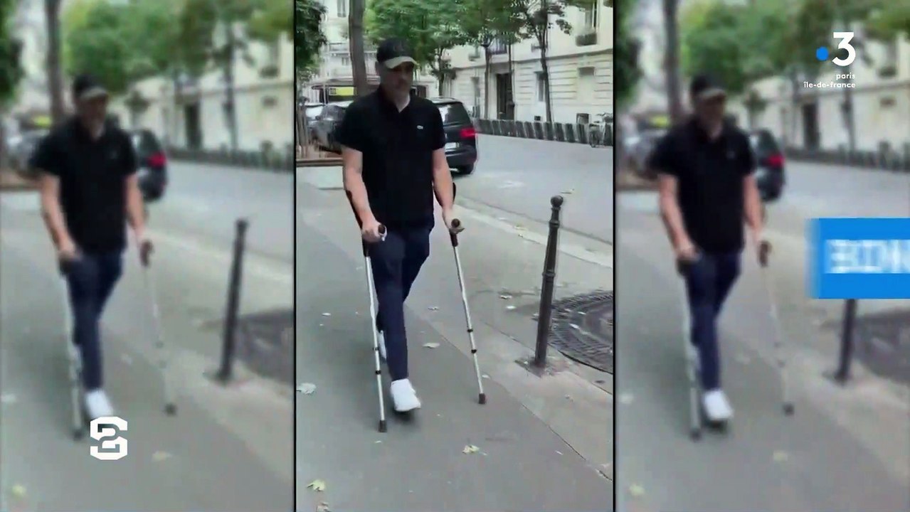 Après l'amputation de sa jambe droite, Matthieu Lartot donne de ses nouvelles: "Je vous donne rendez-vous le 10 septembre !" - Regardez