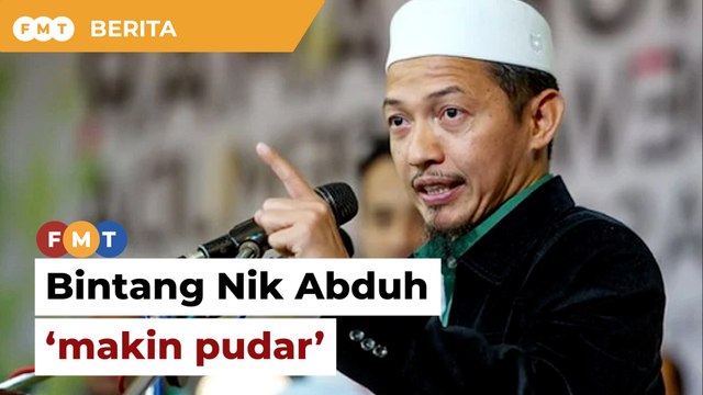 Tak jadi calon, bintang Nik Abduh makin pudar dalam PAS, kata penganalisis