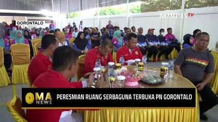 Peresmian Ruang Serbaguna Terbuka PN Gorontalo yang Ramah Difabel - MA NEWS