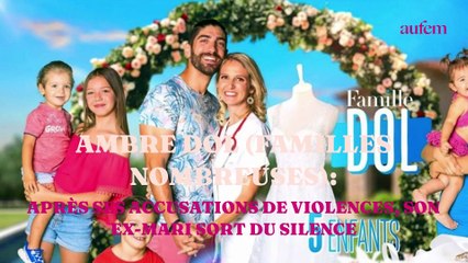 Ambre Dol (Familles Nombreuses) : après ses accusations de violences, son ex-mari sort du silence