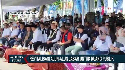 Pemprov Jabar Telah Revitalisasi Lebih dari 30 Alun-Alun untuk Ruang Publik