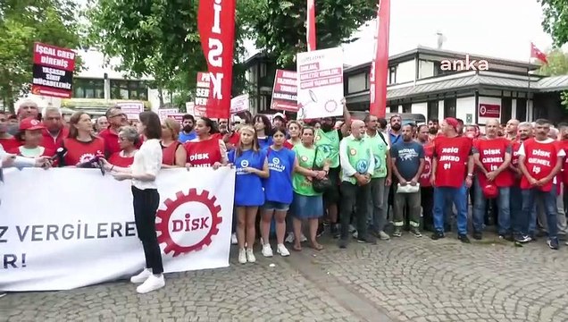 Manifestations contre les disques et taxes à Istanbul： Çerkezoğlu： ＂Nous voulons la justice dans les revenus, la justice dans les impôts.