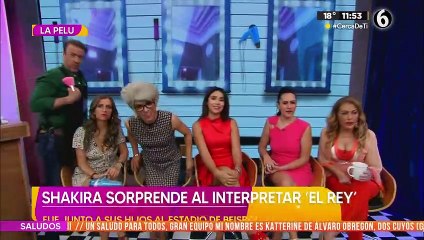 Shakira es captada cantando "El Rey" de Vicente Fernández