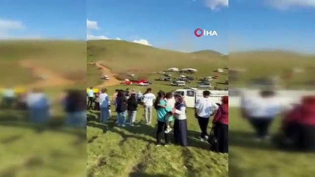 Yayla şenliğinde silahlı kavga: 1 yaralanan şahıs ambulans helikopter ile hastaneye kaldırıldı