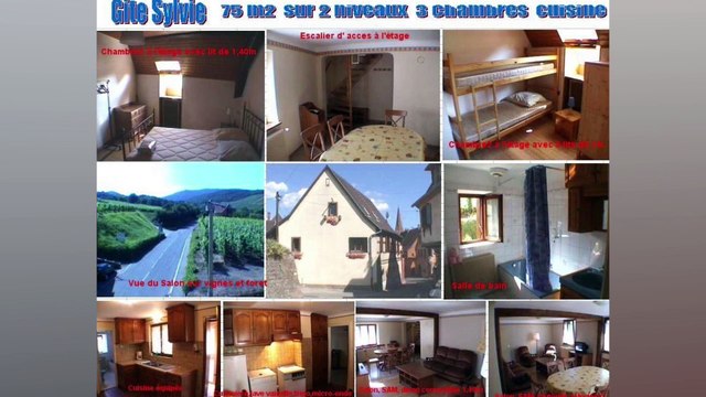 Diaporama de photos du Gîte