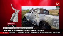 Reportan nuevos enfrentamientos entre grupos armados en Río Bravo, Tamaulipas