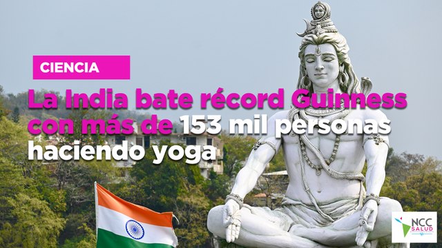 La India bate récord Guinness con más de 153 mil personas haciendo yoga