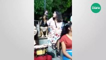 Cachorrinho talentoso se empolga e “canta” Luiz Gonzaga em praça; assista