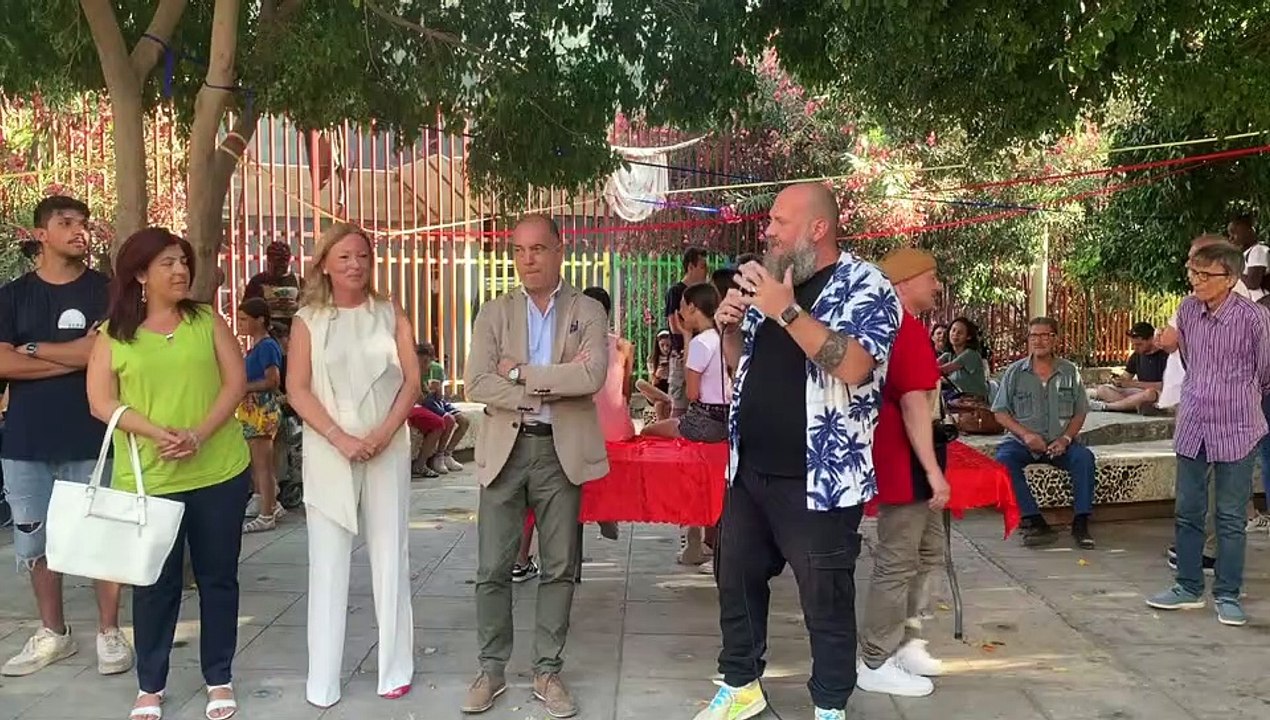 Un murales unisce  il quartiere Danisinni al Palazzo Reale di Palermo