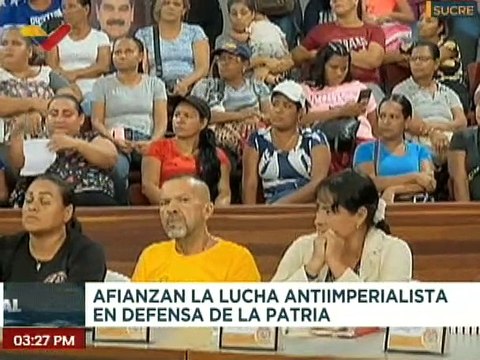 Sucre | Autoridades regionales se dieron cita para afianzar los ideales patriotas y bolivarianos del Padre de la Patria