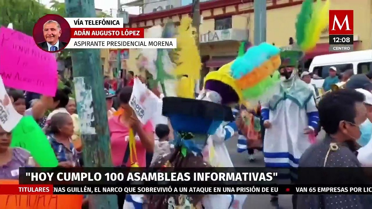 “A la 4T ya no la detiene nadie”, asegura Adán Augusto López