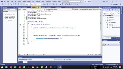 VSTO Tutorial # 4 | Create Word file in VSTO Project using C# | BlueFrost Tech