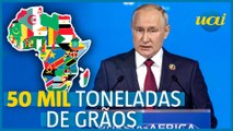 Putin promete doar até 50 mil toneladas de grãos à África