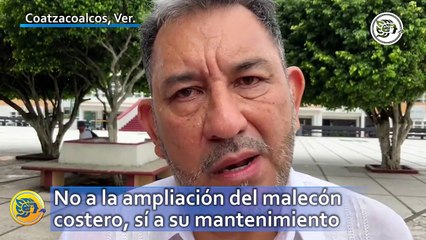 No a la ampliación del malecón costero, sí a su mantenimiento: Amado Cruz Malpica