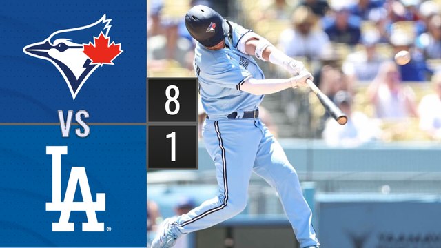 Resumen Azulejos de Toronto vs Dodgers de Los Ángeles | MLB 26-07-2023