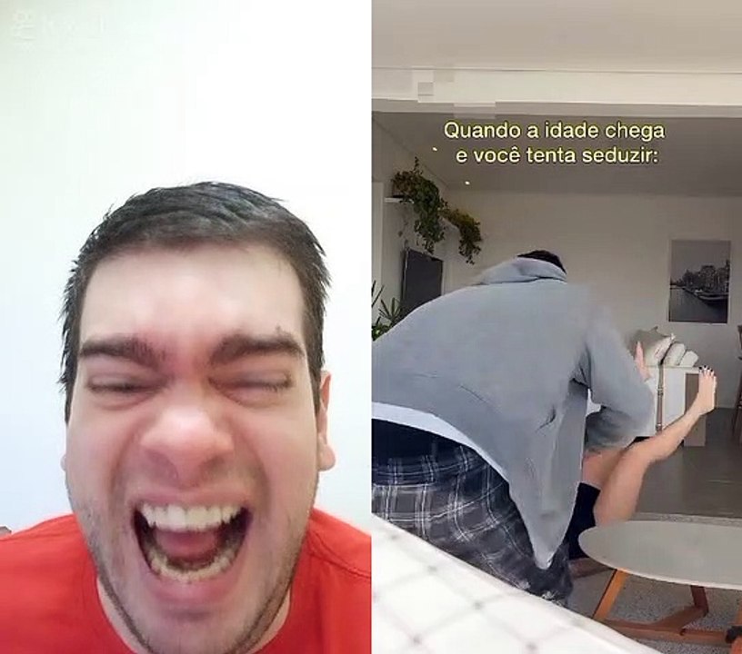 A idade chega e vc tenta seduzir kkk