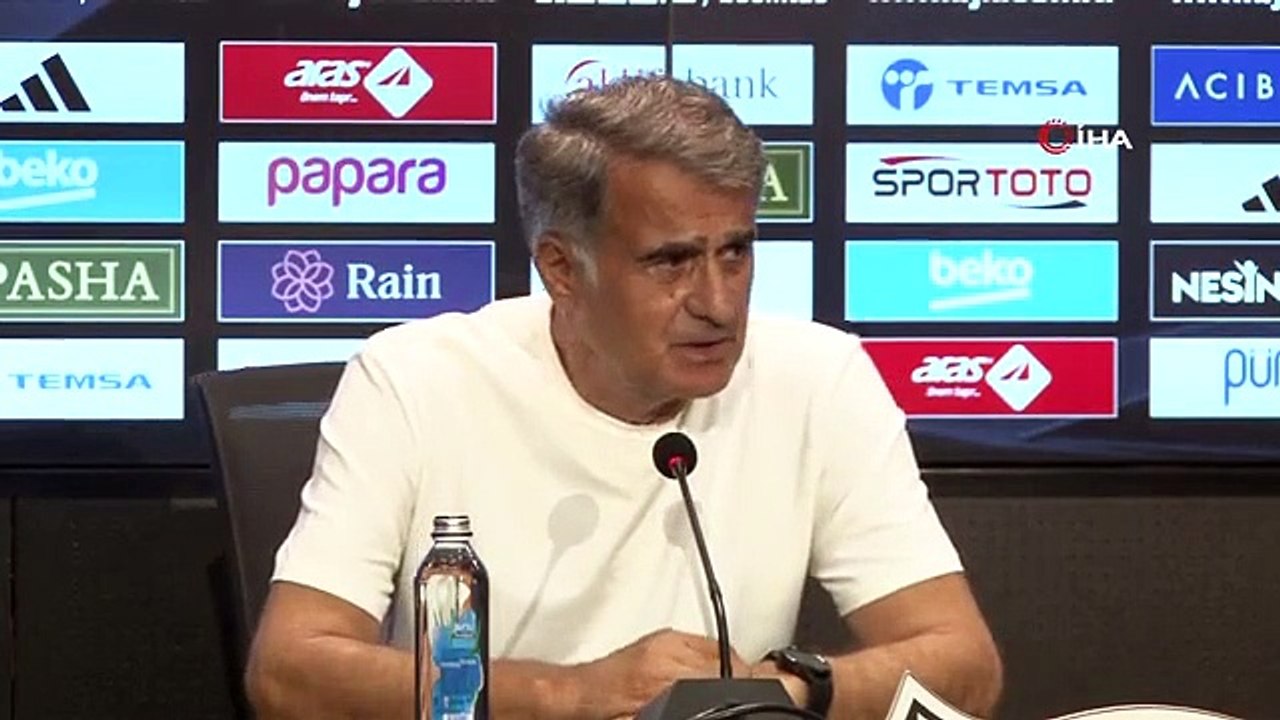 Şenol Güneş: Oyuncularımın iştahından memnunum