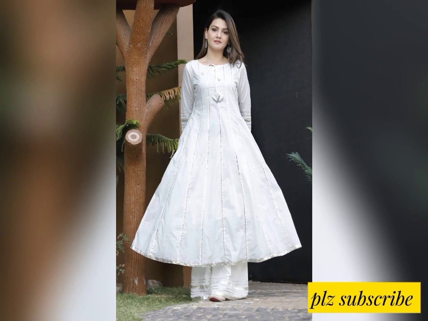 pakistani white dress for girl