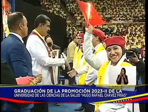 Pdte. Maduro entrega títulos a más de 4 mil nuevos especialistas de la UCS Hugo Rafael Chávez Frías