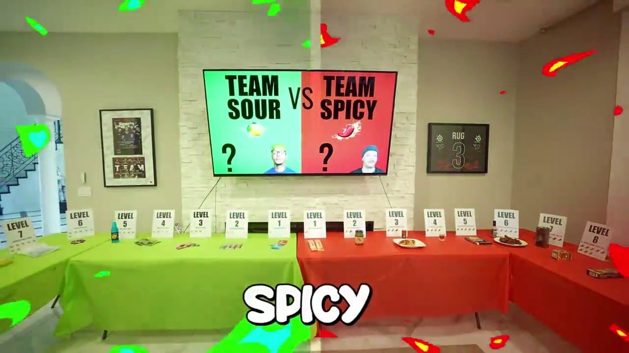 The Ultimate Spicy VS Sour Challenge