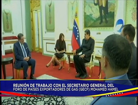 Jefe de Estado se reúne con secretario del Foro de Países Exportadores de Gas