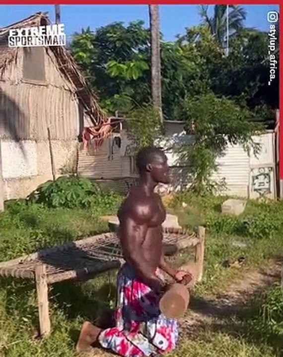 African Body Builder