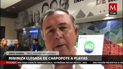 Llegada de chapopote a playas de Matamoros es minimizada por autoridades