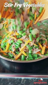 Stir Fry Vegetables Recipe : Easy cooking Recipe : #recipe #cooking #vegetables
