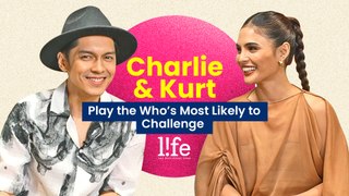 SEASONS' Lovi Poe and Carlo Aquino play the Who's Most Likely To Challenge with PhilSTAR L!fe PART 2