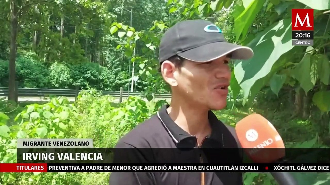Aumenta la llegada de migrantes al sur de México; instalan campamento en río Suchiate