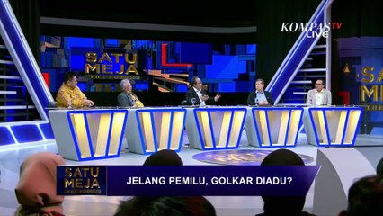 Pengamat Politik: Improvement Leadership Airlangga Harus Ditingkatkan | SATU MEJA