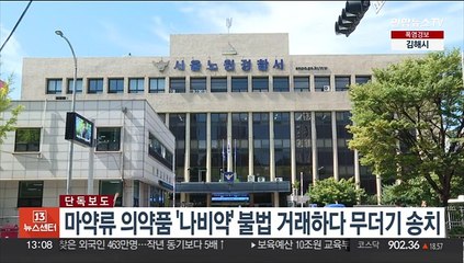 [단독] 마약류 의약품 '나비약' 불법 거래하다 무더기 송치
