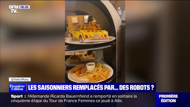Canada: face à la pénurie de main d'œuvre, des robots jouent les serveurs