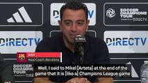 Arsenal treated friendly like a 'Champions League game' - Xavi