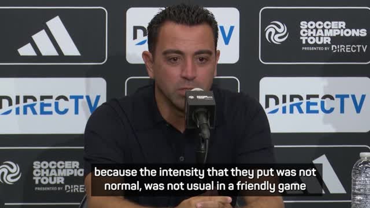 Arsenal treated friendly like a 'Champions League game' - Xavi