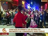 Pueblo de Barinas celebra con cohetazos los 69 años del natalicio del Comandante Hugo Chávez