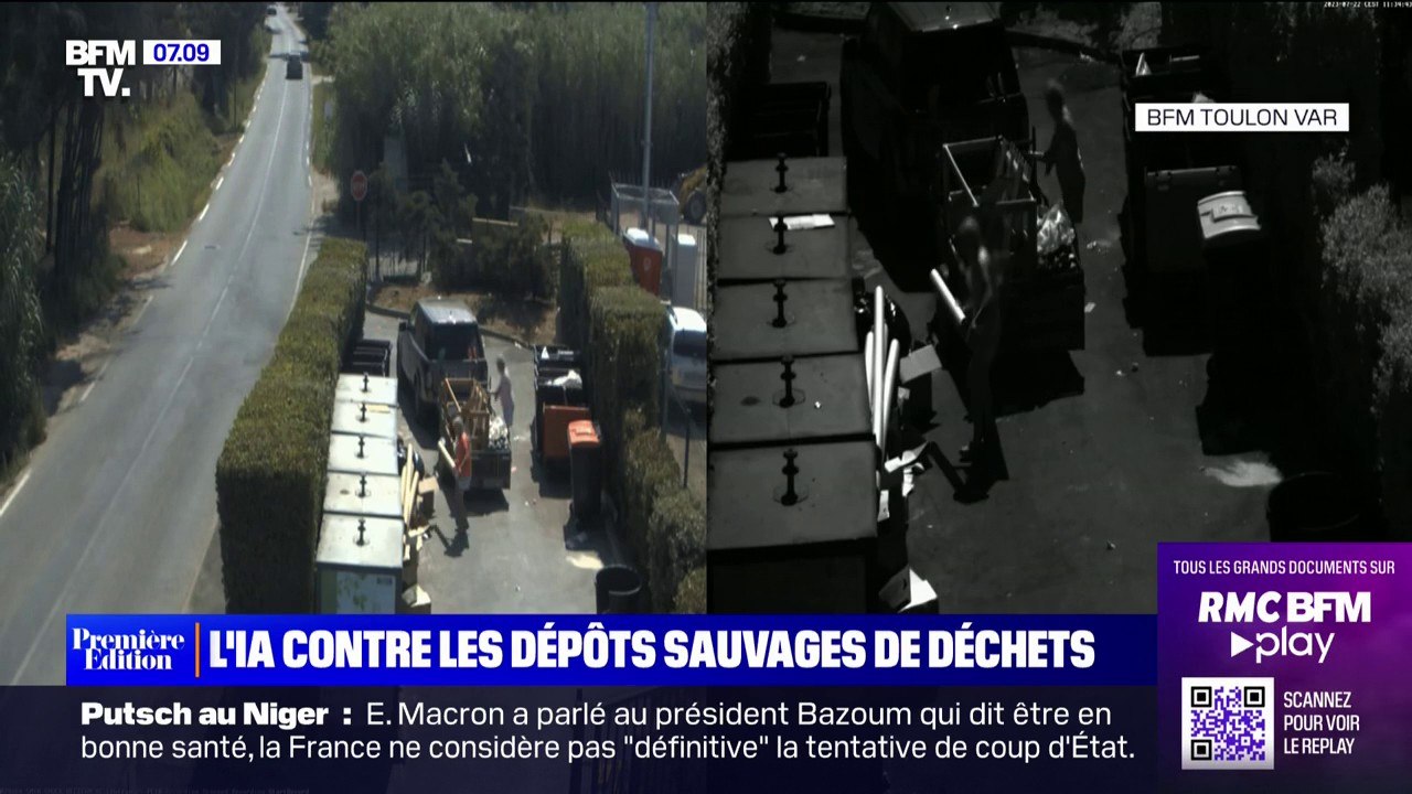 Saint-Tropez: l'intelligence artificielle contre les dépôts sauvages de déchets