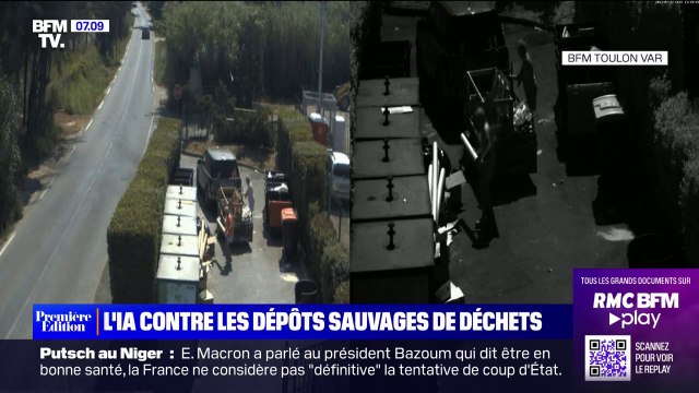 Saint-Tropez: l'intelligence artificielle contre les dépôts sauvages de déchets