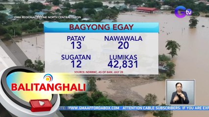 Death toll sa pananalasa ng Bagyong Egay | BT