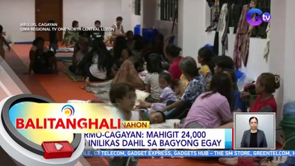PDRRMO-Cagayan: mahigit 24,000 ang inilikas dahil sa Bagyong Egay | BT