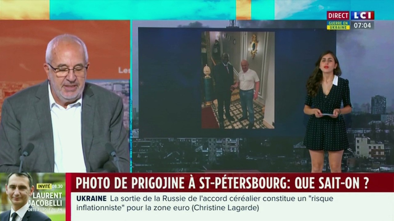 Photo de Prigojine à St Petersbourg : que sait...