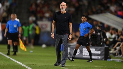 Pioli: "Contento dei movimenti della squadra"