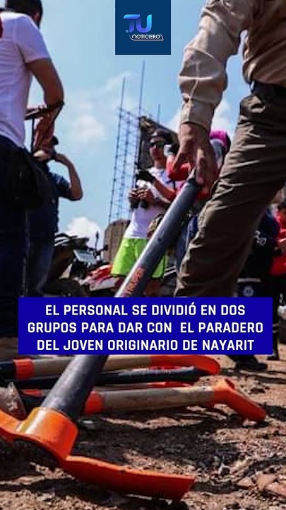 Autoridades y familiares de personas desaparecidas, realizaron un operativo de búsqueda en la barranca de Oblatos para tratar de localizar a Sergio, un joven originario de Nayarit   #TuNotiReel