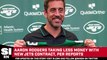 Aaron Rodgers Taking Less Money With New Jets Contract