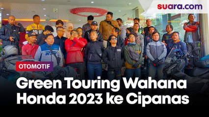 Green Touring Wahana Honda 2023 ke Cipanas Jawa Barat